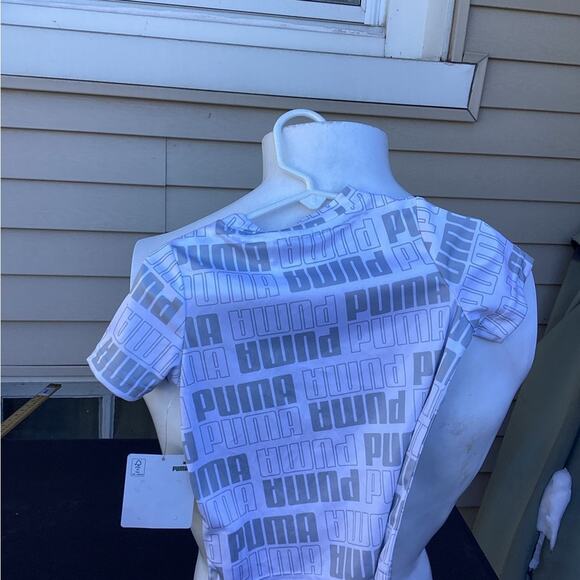 ~Kids 12 month white black puma new - Picture 2 of 4